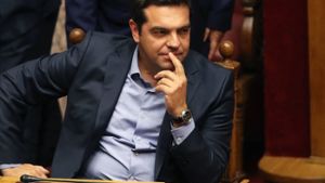 Premier Tsipras drängt auf rasche Schuldenerleichterungen. Foto: AP