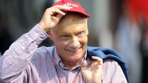 Am Pulsschlag der Formel 1: Der dreimalige Weltmeister Niki Lauda Foto: dpa