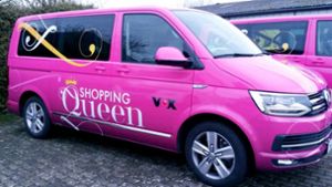 Das pinkfarbene Mobil ist die ganze Woche in und um Stuttgart unterwegs. Foto: MG RTL D/Constantin Ent.