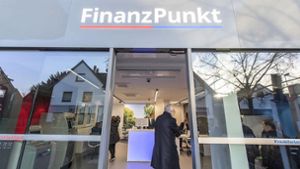 In Bad Soden teilen sich Volksbank und Sparkasse eine Filiale. Foto: dpa/Boris Roessler
