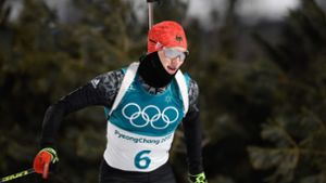 Bronze für Benedikt Doll in der Biathlon-Verfolgung
