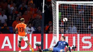 Deutschland droht Abstieg nach Oranje-Pleite