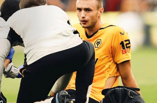 Bitteres Debüt: Sasa Kalajdzic im Trikot der Wolverhampton Wanderers. Foto: Instagram/Sasa Kalajdzic