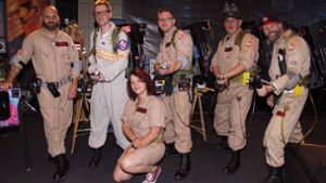 Die Ghostbusters zu Gast bei der bisher letzten Comic Con im Jahre 2019. Foto: Andreas Rosar Fotoagentur-Stuttg