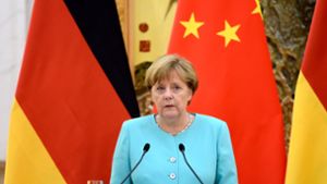 Angela Merkel sucht den richtigen Weg im Umgang mit China. Foto: dpa/Rainer Jensen