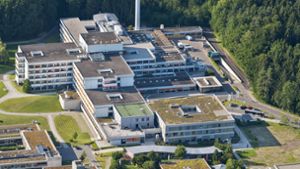 Der Medizin Campus Bodensee in Friedrichshafen von oben. Foto: imago
