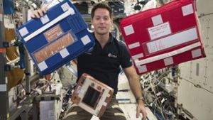 Der Franzose Thomas Pesquet befindet sich auf dem Weg zur Raumstation ISS. Daran nimmt das ganze Land großen Anteil und feiert seinen Helden. Foto: dpa/Uncredited