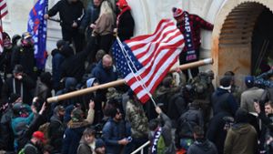 Trump-Anhänger stürmten am Mittwoch das Kapitol Foto: dpa/Essdras M. Suarez
