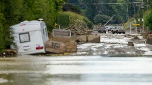 Der Tropensturm „Gabrielle“ brachte Neuseeland Zerstörung und Überflutungen. Foto: AFP/STRINGER