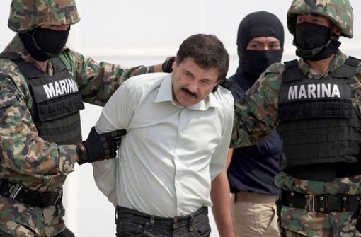 Joaquín „El Chapo“ Guzmán sitzt seit seiner Auslieferung Anfang 2017 in einem Hochsicherheitsgefängnis in New York Foto: AP