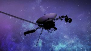 Eine Space-Artist-Illustration der amerikanischen Raumsonde „Voyager 1“. Foto: Caltech/Nasa/JPL