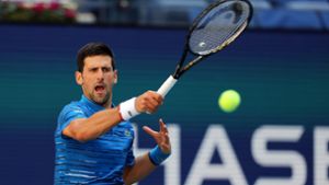 Novak Djokovic ist bei den US Open disqualifiziert worden. (Archivbild) Foto: AFP/ELSA