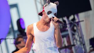 In zwei Wochen startet für Rapper Cro der Festival-Sommer - diesmal vielleicht ohne Maske? Foto: dpa