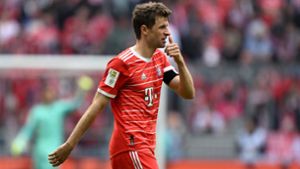 Thomas Müller: Keiner steht für den FC Bayern wie er. Foto: AFP/CHRISTOF STACHE