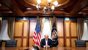 Donald Trump im Weißen Haus Foto: AFP/TIA DUFOUR
