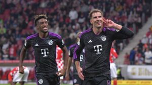 Am Samstag gewannen die Bayern in der Bundesliga mit 3:1 gegen Mainz, jetzt sollen auch Punkte in der Champions League her. Foto: IMAGO/Jan Huebner/IMAGO/Blatterspiel