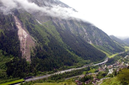 Die Gotthardautobahn in der Schweiz. Hier hatte der 40-Jährige zu viel Gas gegeben. (Archivfoto) Foto: dpa