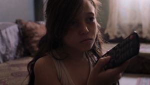 Szene aus „Tala’vision“: Die Kinderdarstellerin  Aesha Balasem als  Tala Foto: Filmakademie Baden-Württemberg