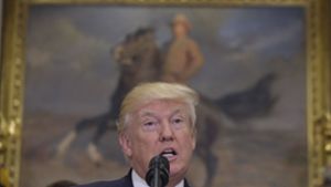 Donald Trump fühlt sich verfolgt und ungerecht behandelt. Foto: AP