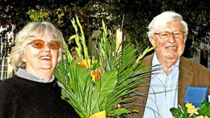 2007: Barbara und Gerhard Ertl am Tag der Preisverkündung Foto: /privat