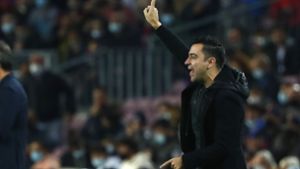 Xavi gibt beim FC Barcelona nun als Trainer die Richtung vor. Foto: dpa/Joan Monfort