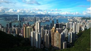Teil der Nordküste von Hongkong – Blick vom Victoria Peak. Foto: CC BY-SA 4.0