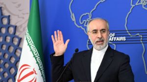 Der Sprecher des iranischen Außenministeriums: Nasser Kanaani. Foto: Shadati/Xinhua/dpa