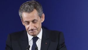 Das war es wohl mit der politischen Karriere von Nicolas Sarkozy. Er hat das innerparteiliche Rennen um die Präsidentschaftskandidatur verloren. Foto: AP
