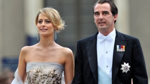Prinz Nikolaos von Griechenland und Prinzessin  Tatiana kommen  lassen sich nach fast 14 Jahren Ehe scheiden (Archivfoto). Foto: dpa/Jochen Lübke