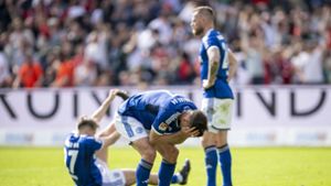 Schalke 04 bleibt weiter im  Tabellenkeller. Foto: dpa/David Inderlied