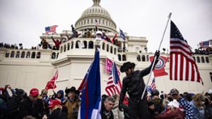 Trump-Anhänger hatten das Kapitol in Washington gestürmt. Foto: AFP/Samuel Corum