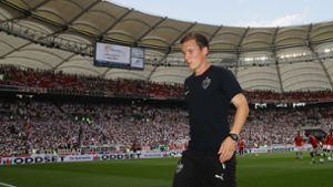 Hannes Wolf und der VfB Stuttgart stehen vor einem interessanten Spielplan. Foto: Pressefoto Baumann