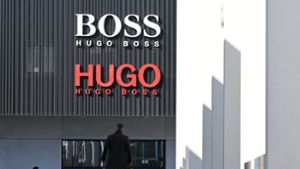 Wie steht es um den Umsatz bei Hugo Boss? Foto: dpa/Bernd Weißbrod