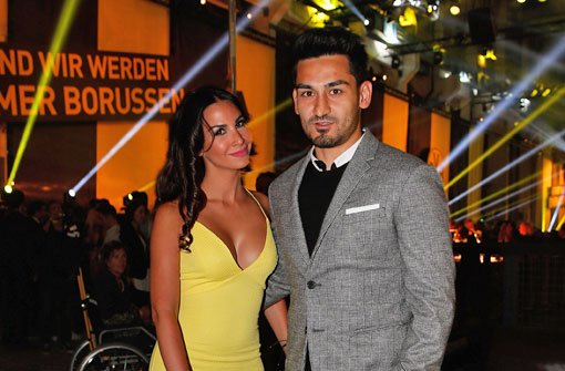 Kein Paar mehr: In aller Freundschaft haben sich BVB-Kicker Ilkay Gündogan und Sila Sahin getrennt. Foto: Getty Images/Bongarts