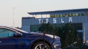 Die Tesla-Autofabrik in Grünheide vor den Toren Berlins. Foto: Joerg Carstensen/dpa