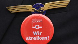 Die Piloten der Lufthansa streiken. Foto: dpa