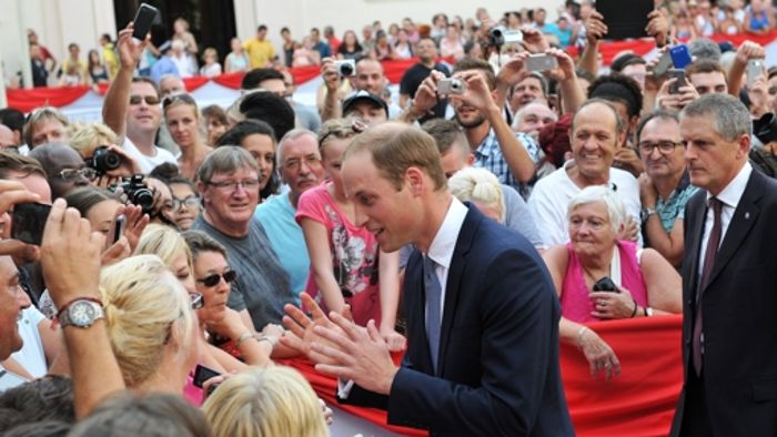 William vertritt Kate auf Malta