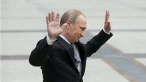 Der russische Präsident Wladimir Putin hat Fragen seiner Bürger beantwortet. Foto: AP