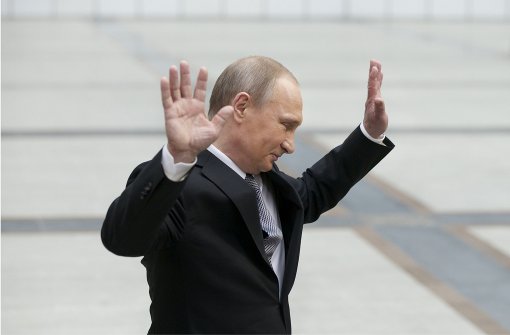 Der russische Präsident Wladimir Putin hat Fragen seiner Bürger beantwortet. Foto: AP