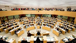 Der Landtag entscheidet, wofür die Einnahmen des Landes ausgegeben werden Foto: dpa/Tom Weller