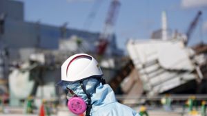 Infolge des schweren Erdbebens und Tsunamis im März 2011 waren drei der sechs Reaktoren im Atomkraftwerk Fukushima zerstört worden. Foto: dpa