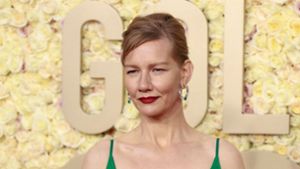 Sandra Hüller auf dem Roten Teppich vor der Verleihung der „Golden Globes“ in Beverly Hills Foto:  