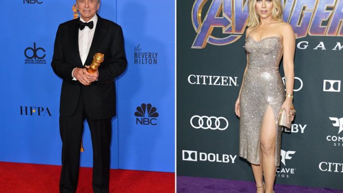 TV-Show entdeckt: Michael Douglas und Scarlett Johansson sind verwandt