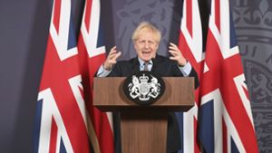 Die Abgeordneten der ersten Kammer stimmten mit klarer Mehrheit für das von Premierminister Boris Johnson vorgelegte EU-Gesetz. (Archivbild) Foto: AP/Paul Grover
