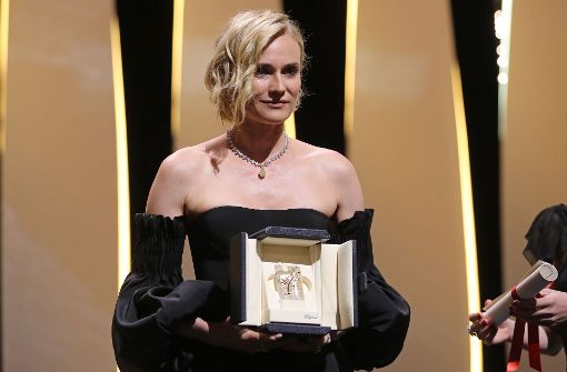Diane Kruger ist in Cannes zur besten Schauspielerin gekürt worden. Foto: AFP