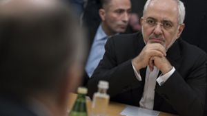Der iranische Außenminister Mohammed Dschawad Sarif Foto: dpa/Alexander Zemlianichenko