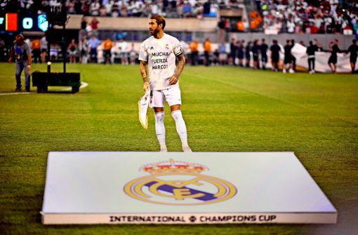 Real-Ikone Sergio Ramos hat eine eigene Theorie für die Schlappe. Foto: AFP