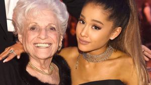 Ein Herz und eine Seele: Ariana Grande nimmt ihre Großmutter Marjorie gerne mit zu Veranstaltungen und holte sie auch schon auf die Bühne. Foto: Kevin Mazur/Getty Images for Time