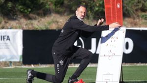 Trainer Pellegrino Matarazzo hat den Vfb taktisch neu ausgerichtet. Foto: Baumann