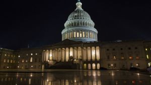 Der Ort einer dramatischen Nachtsitzung: Das Kapitol in Washington Foto: AP
